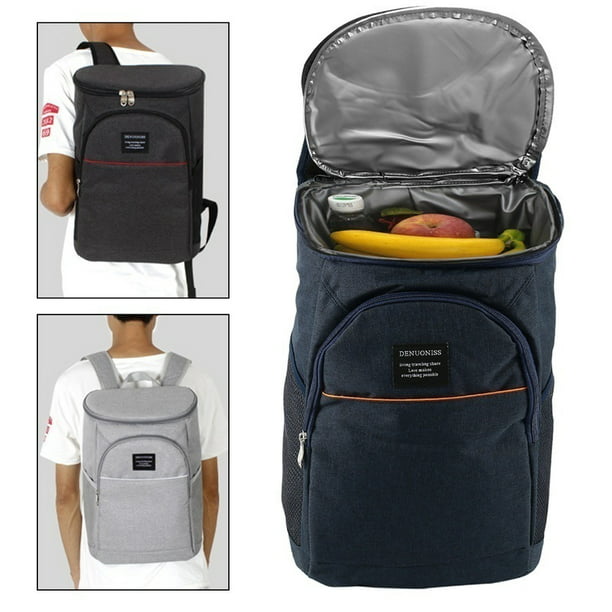 Insulated Cooler Backpack Lunch Travel Picnic Camping Beach Drinks Beer Bag 20L